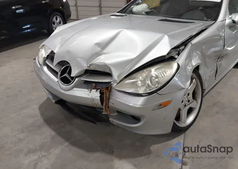 2007 Mercedes-Benz Slk 280 из США, поврежденный, VIN WDBWK54F67F149809